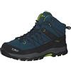 CMP Kids Rigel Mid Trekking Shoes Wp, Scarpe da trekking Unisex - Bambini e ragazzi, Deep Lake Acido, 38 EU