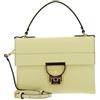 Coccinelle Pelle borsetta borsa a tracolla Arlettis Handbag Lime Wash giallo chiaro