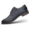 bugatti Scarpe Basse da Uomo 311-ajy04 con Lacci, Blu Scuro, 44 EU