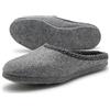 Pantoffelmann Pantofole in Feltro con Bordo | Taglie 36-51 | Pantofole Traspiranti e comode con Suola Spessa in Feltro | per Donna e Uomo