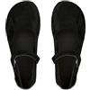 GHTRHSB Ballerine ortopediche Mary Jane da donna, punta arrotondata, in pelle scamosciata, comode, casual, vintage, con stampa leopardata, Nero , 40 EU