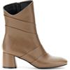 CAFèNOIR - Tronchetti Con Taglio Asimmetrico, Da Donna, Colore Taupe, Taglia 37