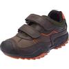 Geox J New Savage Boy A, Scarpe Bambini e ragazzi, Marrone/Arancione (Brown/Dk Orange C0944), 24 EU