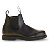 Infinity Leather Rossi Booma 607 Stivaletti Chelsea Unisex Australiani in Pelle Nera