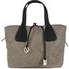 Borbonese Donna Borsa A Mano 91010215AH1 Poliestere Nero Taglia Unica