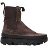 Satorisan - Unalome Elastics Premium - Stivali alla Caviglia Donna - Stivaletti Vintage Pelle Sostenibili, Confortevoli e Durevole - Colore Dark Brown - Taglia 38
