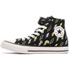 Converse Scarpe da ginnastica nere ragazzo elettrico, Nero , 30 EU
