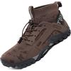 VTASQ Scarpe da trekking per bambini, per attività all'aperto, antiscivolo, traspiranti, per camminare, trekking, ragazzi e ragazze, marrone, 37 EU