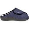 EXTRO STYLE - Pantofole Ortopediche Tecnica 6 Jak - per Piedi Gonfi, Dolori al Tallone - Antibatteriche e Ipoallergeniche - Antiscivolo e Plantari Estraibili - Blu, 39