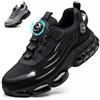 JAOOUU Scarpe Antinfortunistiche Uomo Donna Scarpe da LavoroTraspiranti Rilascio Comode Rapido Scarpe Sicurezza con Punta in Acciaio SRC Antiscivolo Explorer 3.0 Unisex