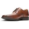 Clarks Tilden Walk, Scarpe Stringate Uomo, Marrone Dark Tan Leather, 41.5 EU