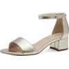 Tamaris Sandali da donna, sandali da donna, platino, 37 EU