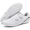 PENXZT Scarpe da Ciclismo Uomo Donna Traspiranti Flat, Antiscivolo con Suola in Gomma Scarpe da Bicicletta Nessuna Serratura