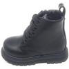 Generico Cult Anfibio T-430 Asso Combat Stivaletto Nero per bambini con lacci e pratica chiusura a zip,unisex ed ergonomico (Nero, Sistema Taglie Calzature EU, Bimbo (0-5 anni), Numero, Media, 22)