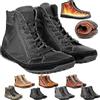Giurui Magic Shoes, Magic Shoes Uomo, Antiscivolo & Impermeabile Inverno Barefoot Scarpe Uomo, Stivali Barefoot Inverno Alaskan, Calore Stivaletti antiscivolo alla caviglia, Nero , 42 1/3 EU