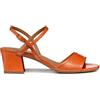 Geox Sandalo da donna D New Eraklia 50 Heeled, Colore: arancione., 36.5 EU
