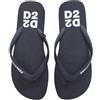 DSQUARED2 ciabatte infradito in gomma da uomo FFM0001 17208765 2124 nero D2 (Sistema Taglie Calzature EU, Adulto, Numero, Media, 41)