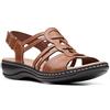 Clarks Women's Leisa Janna Sandal, Tan Leather, 60 M US