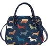Signare Arazzo borsetta donna borsa a tracolla donna borsa a tracolla donna con motivo floreale