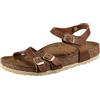 Birkenstock Unisex Kumba Cognac, Waxy Leather Sandal, 39 EU