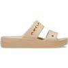 Crocs Donna Baya Platform Sandal Sandalo, Chai, 39/40 EU