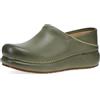 Dansko Platform PRO - Zoccoli Antiscivolo da Donna, Plantare in Memory Foam, Supporto Imbottito per Arco Plantare per Lavoro e Uso Quotidiano, Verde, 10.5-11