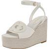 GUESS Tanveey, Sandali con Zeppa Donna, Bianco 140, 40 EU