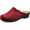 Fly Flot Ciabatta Donna in Morbida Microfibra, Sottopiede Imbottito Anti-Shock in Pelle, Suola in Poliuretano Piumatec 4,5cm