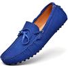 CZHIHANEG Uomo Pelle Scamosciata Penny Mocassini Comfort Scarpe da Guida Oxford Classico Penny Loafers Moda Pantofole 38-49 EU