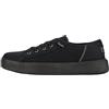 HEYDUDE Cody M Canvas - Scarpe Running Uomo - Easy-On System, Black/Black, 45