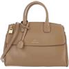 Armani Exchange Donna Jane, Sustainable, Padlock Logo Charm Tote L, Pisco, Taglia unica