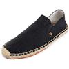 Alexis Leroy Scarpe Espadrillas Basse di Tela Uomo Nero 45 EU