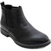 Toocool Stivaletti Uomo Chelsea Eleganti, Scarpe Stivali Beatles in Pelle Sintetica, Polacchini Classici da Uomo per Cerimonia, Lavoro, Tempo Libero LO-Y28 [40, Nero]