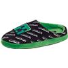 Minecraft Pantofole da Uomo Teen Creeper Gamer con Schiena Aperta, Pantofole Antiscivolo da Casa, Nero , 44 EU