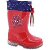 sun city Stivali pioggia Spiderman con luci numero dal 24 al 32 (numeric_29)