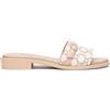 Nero Giardini E513423D Ciabatte Donna in Materiale Tecnico E Pelle - Beige 39 EU