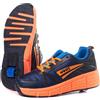 WOHS Scarpe da Ginnastica con Ruote retrattili Automatiche. Blu Scuro/Arancione. Taglia 31