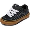 Vans Caldrone, Scarpe da Ginnastica Unisex - Bambini e Ragazzi, Suede Mesh Black Gum, 37 EU