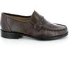 Generico Le COMODONE - Mocassino in Pelle Marrone con Treccia Lorenzo (Numeric_47)