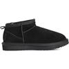 CAFèNOIR - Tronchetti Mid da Donna in Pelle Scamosciata con interno in Calda Pelliccia, Stivaletti alla Caviglia Invernali con Suola Platfrom 4cm, Boots Imbottiti e Stile Casual Chic