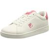 Fila Crosscourt 2 NT Teens, Scarpe da Ginnastica Bambine e Ragazze, White Coral Paradise, 37 EU