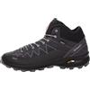 Grisport Scarpe unisex in vera pelle, per attività all'aperto, colore: antracite/nero, Nero , 46 EU