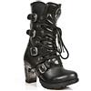 New Rock M.TR003-S1 - Stivali donna, nero (Itali Black), 37 1/3
