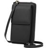 SENDEFN Borsa a Tracolla Donna, Trendy Portafoglio Borse Crossbody in Pelle Porta Custodia per Cellulare Piccole Borsa Donna per Cellulare con Cinghie Regolabili Staccabili e Fessura per Carte