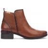 Infinity Leather Infinity Donna Cuero Marrone Pelle Stivaletti con Tacco Zip - Malaga