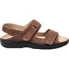 EXTRO STYLE - TECNICA JEREMY MOKKA Linea Comfort, Sandalo, Plantare Estraibile, Completamente regolabile, Chiusura a strappo (Mokka, Sistema Taglie Calzature EU, Adulto, Numero, Media, 50)