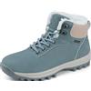 Mishansha Uomo Scarpe Invernali Donna Stivali da Neve Calda Impermeabili Outdoor Sneakers da Trekking Taglia 36-48 EU