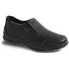 RED ROCK Mocassino Oliato Nero Active con Elastico - Scarpe Invernali - 43