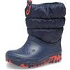 Crocs Classic Neo Puff Boot Kids 207684-410, Boy Boots,Winter Boots, Navy, 28/29 EU