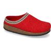 Valleverde 55143 Pantofole Casa Camera Donna Lana Cotta Rosso Tacco Zeppa 2Cm Suola Gomma
